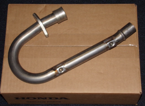 HONDA TRX250EX, TRX250X TRX 250EX,250X OEM EXHAUST HEADPIPE, HEAD PIPE 06-25