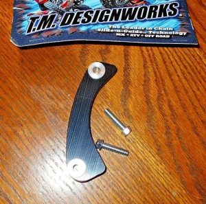 SUZUKI LTR450 LTR450R 450 QUAD RACER TM DESIGN ENGINE CHAIN GUARD, CASE SAVER SCS-LT5-BK