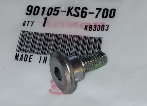 HONDA BRAKE ROTOR BOLT 90105-KS6-700,CR80, CR125, CR250, CR500, NX250 FRONT,REAR