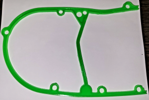 YAMAHA YFZ BANSHEE 350 ENGINE MAGNETO STATOR LEFT CASE COVER GREEN GASKET 87-12