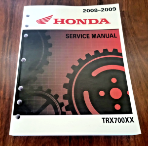 HONDA TRX700XX TRX 700XX OEM REPAIR, SERVICE MANUAL BOOK 08-09