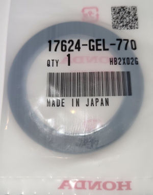 HONDA GAS CAP RUBBER SEAL, CRF100F, CRF110F, CRF125F, CRF125, CRF150F, CRF230F