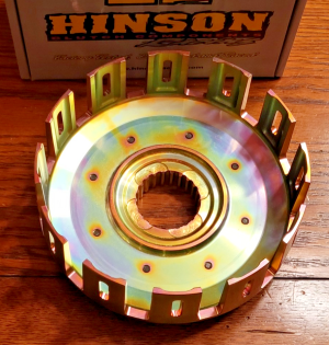 YAMAHA YFZ450R YFZ450X YFZ 450R 450X HINSON STEEL CLUTCH BASKET & CUSHIONS 09-10