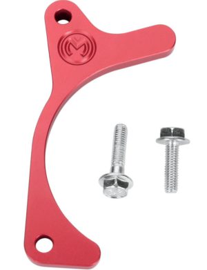 HONDA ATC250R TRX250R ATC TRX 250R ENGINE CASE SAVER, CHAIN GUIDE RED 85-89