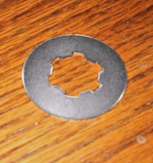KAWASAKI KFX400, KLX400,  ARCTIC CAT DVX400 ENGINE CLUTCH HUB LOCK WASHER