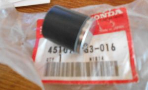 HONDA TRX250R, ATC250R, ATC350X, XR250R, XR350, XR500 FRONT BRAKE CALIPER PISTON