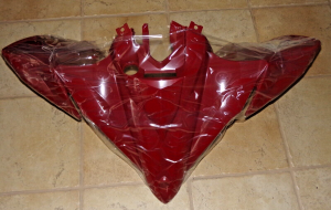 YAMAHA YFZ450R YFZ 450R DARK RED, MAROON FRONT FENDERS 14-26, SPECIAL EDITION 1TD-F1500-N0-00