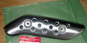 HONDA TRX400EX, TRX400X TRX 400EX,400X OEM EXHAUST HEAD PIPE HEAT SHIELD