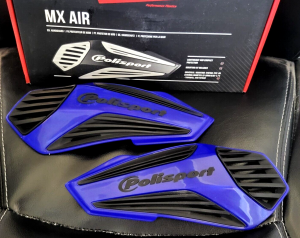 ATC, ATV, MOTORCYCLE, DIRT BIKE BLUE & BLACK HANDGUARDS, WIND DEFLCTERS