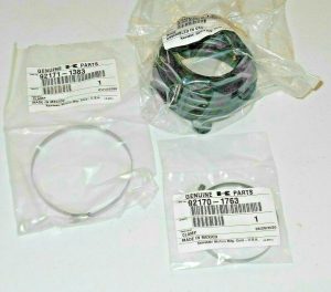 KAWASAKI PRAIRIE 360,650,700,KFX700,BRUTE FORCE REAR SWINGARM FLEX BOOT & CLAMPS