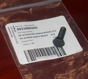 KTM 85SX 105SX 85 105 XC SX,SHIFT LEVER MOUNTING BOLT,SCREW 0933060205, M6X20