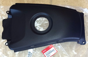 HONDA TRX 500 FOREMAN, RUBICON FRONT FENDER BLACK GAS TANK COVER 83750-HP0-A50ZA