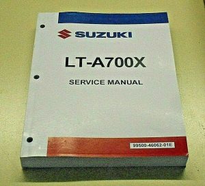 SUZUKI LT-A700X 700 KING QUAD SERVICE SHOP MECHANIC REPAIR MANUAL,BOOK 2005-2007
