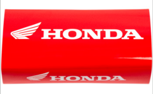HONDA OVERSIZE 1-1/8" HANDLEBAR, BARS CENTER PAD CR125, CR250, CRF250R, CRF250X