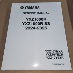 YXZ1000R, YXZ1000R SS, OEM SERVICE REPAIR MANUAL BOOK 2024-2025, 6 SPEED
