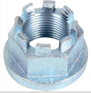 SUZUKI LTZ400, KAWASAKI KFX400 REAR WHEEL HUB LARGE AXLE FLANGE NUT, LTZ KFX 400