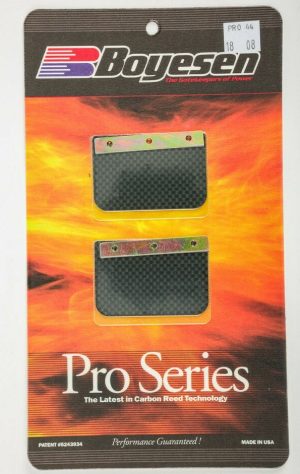 HONDA CR250,CR450,CR480 BOYESEN PRO CARBON REEDS PRO-44