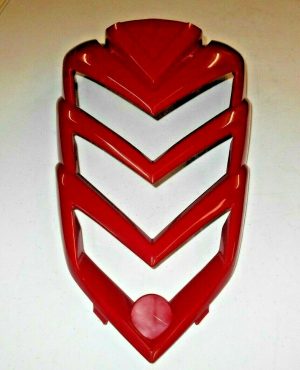 YAMAHA RAPTOR 700 RED FRONT FENDER VENTED NOSE HOOD, RADIATOR COVER 06-12