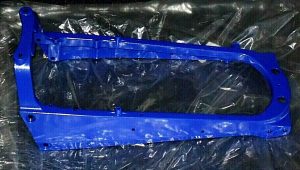 YAMAHA RAPTOR 700 BLUE ALUMINUM REAR FRAME SUBFRAME, SUB FRAME 06-25