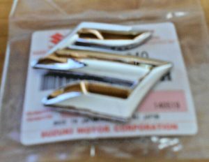 SUZUKI OZARK, EIGER, VINSON, KING QUAD, LT-A750, LT-F400 BUMPER EMBLEM STICKER