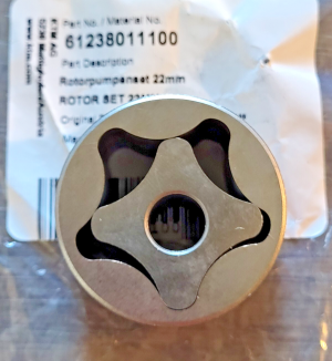 KTM, GASGAS, HUSQVARNA ENGINE OIL PUMP ROTOR SET, 22mm, 61238011100