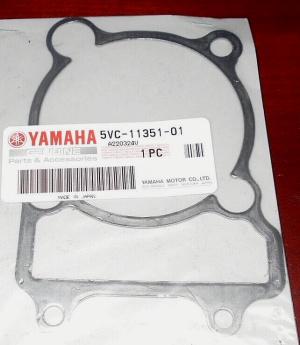 YAMAHA YTM225,TT225, YFM200, YFM225, BIG BEAR, SEROW ENGINE CYLINDER BASE GASKET