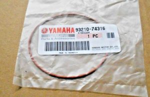 YAMAHA MOTORCYCLE RUBBER O-RING 93210-74316-00,CYLINDER, ENGINE CASE