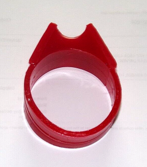 ATC 350X REAR SHOCK NITROGEN RESERVOIR BOTTLE MOUNTING CUSHION 50250-HA5-670 RED