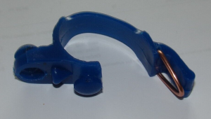 HONDA ATC 250SX HEADLIGHT CASE MOUNTING STRAP, CUSHION, BAND 61309-KJ2-010 BLUE