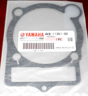 YAMAHA 400 KODIAK, 350 WOLVERINE, GRIZZLY, BIG WHEEL ENGINE CYLINDER BASE GASKET
