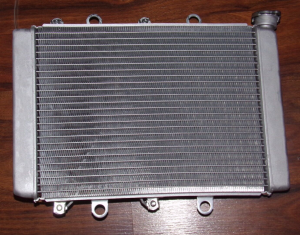 YAMAHA GRIZZLY, KODIAK 700 OEM RADIATOR & FAN ASSEMBLY, B16-E2460-01, 2015-2026
