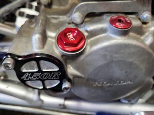 HONDA TRX450R, TRX450ER BILLET ALUMINUM RED ENGINE OIL FILL CAP PLUG 2004-2014