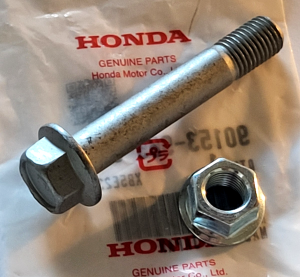 HONDA REAR SHOCK / LINKAGE BOLT & NUT, ATC200X, TR200 FATCAT, 400EX, 450R, 450ER