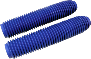 FIRE POWER BLUE FRONT FORK BOOTS ATC, ATV, DIRT BIKE, MOTORCYCLE 35 WAVES