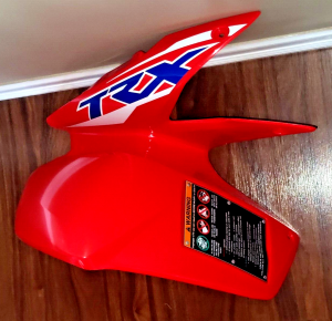 HONDA TRX250EX TRX 250EX 250X TRX250X OEM RED LEFT FRONT FENDER 2006-2026