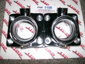 YAMAHA BANSHEE 350 34-36 mm OVERSIZE CARBURETOR CARB RUBBER INTAKE BOOTS 87-12