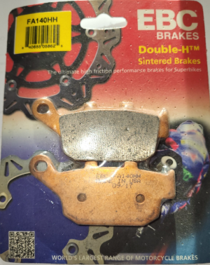 EBC REAR BRAKE PADS FA140HH, NX500, NX650, CBR500, CTX700, CB500, NC700,TRANSALP