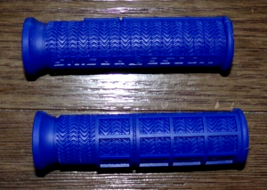 BLUE ATV HANDGRIPS, BLASTER, BANSHEE, WARRIOR, RAPTOR, YFZ450, YFZ450R, TRI-Z