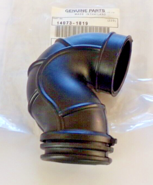 KAWASAKI KLX110, KLX110L ENGINE AIR BOX TO CARBURETOR RUBBER INTAKE TUBE, DUCT