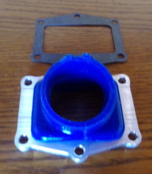 HONDA ATC, TRX 250R ENGINE CARBURETOR STRAIGHT INTAKE REED CAGE BOOT, 38-41 CARB
