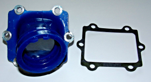 SUZUK QUAD RACER, QUADZILLA 500 CARBURETOR RUBBER INTAKE REED CAGE BOOT 88-90