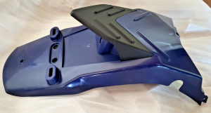 YAMAHA XT250, XT 250 BLUE REAR FENDER, SPLASH GUARD 3C5-21611-50, 2008-2025