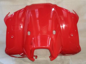 HONDA TRX 350 & 400 RANCHER PATRIOT RED FRONT FENDERS 61100-HN7-000ZB, 04-07