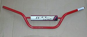 ATC110,ATC125,ATC200,ATC200E,ATC200S,ATC200M,200ES RED STEEL HANDLEBARS, BARS