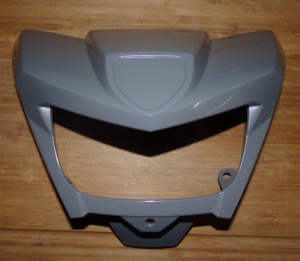 YAMAHA GRIZZLY 700, KODIAK 450 GRAY HEADLIGHT COVER, HOUSING,SHROUD 2SM-H4144-40