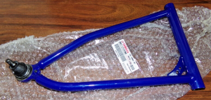 YAMAHA YFZ450R BLUE LEFT UPPER, TOP CONTROL A-ARM 2009-2025, 1TD-F3540-30