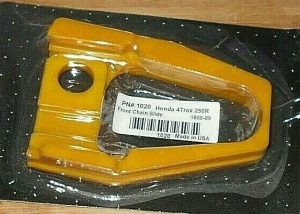 HONDA TRX250R TRX 250R SWINGARM FRONT YELLOW CHAIN GUIDE SLIDER GUARD 88-89, Z