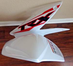 HONDA TRX250EX TRX 250EX 250X TRX250X OEM WHITE LEFT FRONT FENDER 2006-2026