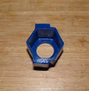 HONDA ATC 250ES 250 BIG RED, 250SX, 350X IGNITION COIL RUBBER HOLDER MOUNT BLUE