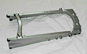 YAMAHA YFZ450R YFZ450X YFZ 450R ALUMINUM OEM REAR SUB-FRAME SILVER 18P-21190-09